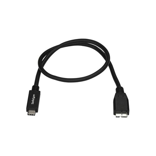 StarTech.com USB C to Micro USB Cable - M/M - USB 3.1 (10Gbps) - USB-C cable - 50 cm