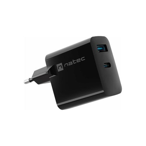 Natec Ribera power adapter - GaN - USB 24 pin USB-C - 65 Watt