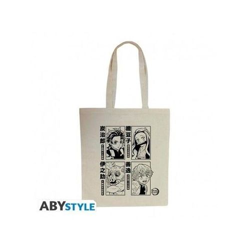 ABYstyle - DEMON SLAYER Tote Bag Tanjiro Nezuko Zenitsu & Inosuke S2