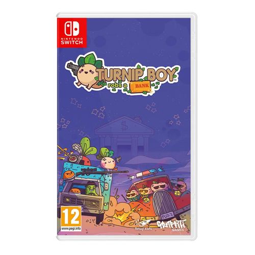 Turnip Boy Robs a Bank - Nintendo Switch - Action/Abenteuer - PEGI 12