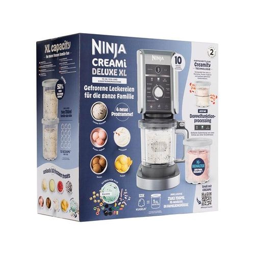 Ninja Eismaschine Creami Deluxe NC502EU - Black / Silver