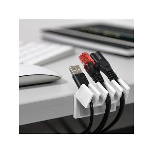 Pro Cable Management 5 Slots white