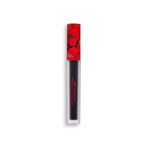 Makeup Revolution Creme, Liquid Lipstick, Nightmare, 2.2 g