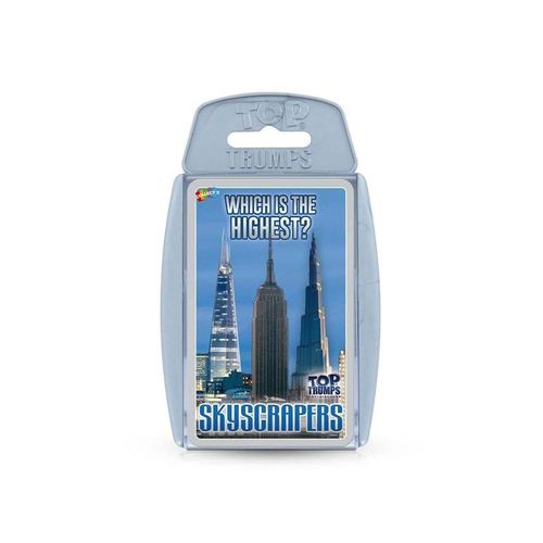 Winning Moves Skyscrapers Top Trumps Card Game (English)