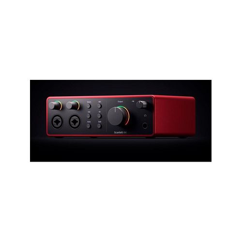 Focusrite Scarlett 4i4 4th Gen - 4-in/4- out audio interface