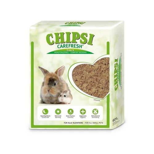 Carefresh Chipsi Soft Paper Bedding Original 60L