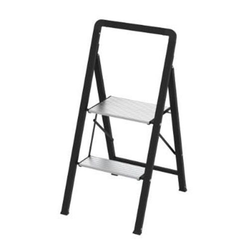Home>it 2-rung step ladder height 89 cm H89 x W41 x thickness ONLY 4.8 cm