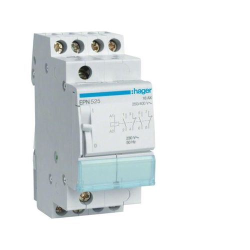 Hager Latching relay 2nc+2no 230v