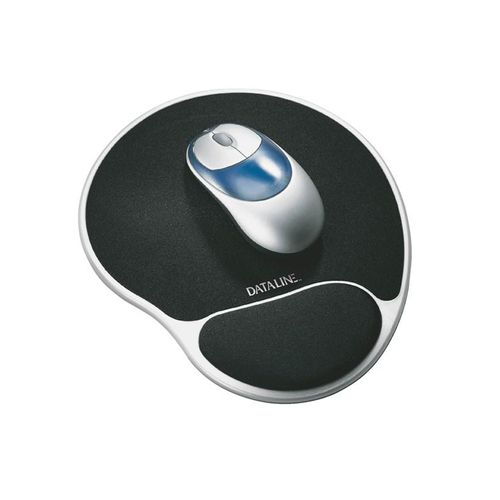 Esselte Gel Rest Silber Mauspad Schwarz