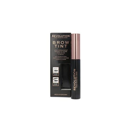 Makeup Revolution Brow Tint Eyebrow Gel Medium Brown 6 ml