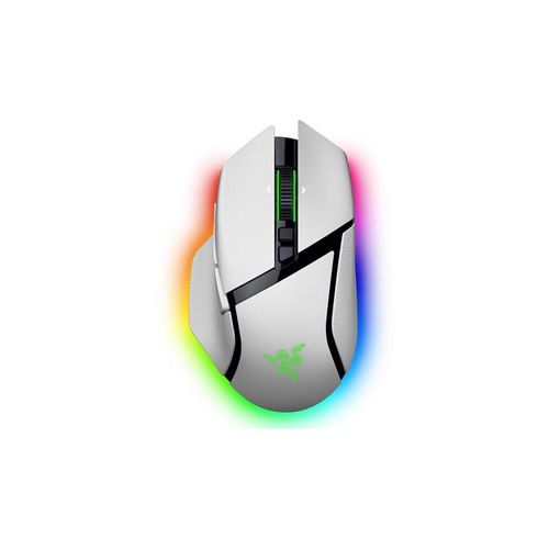 Razer Basilisk V3 Pro 35K - Gaming Maus (Weiß mit RGB Licht)
