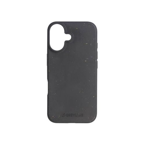 GreyLime iPhone 16 Biodegradable Cover Black