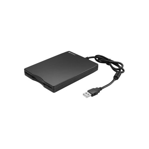 Sandberg USB Floppy Mini Reader - Floppy - USB - Schwarz