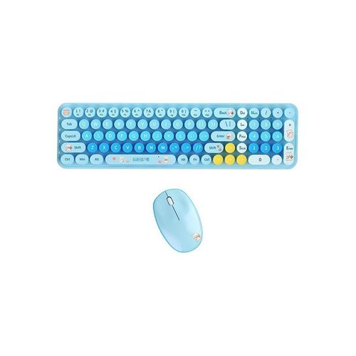 Mofii Wireless - Tastatur & Maus Set - Blau