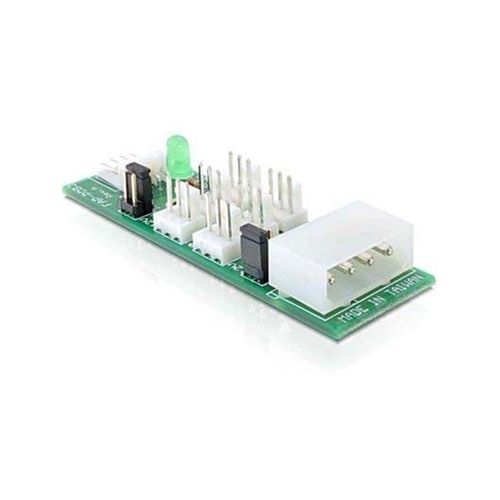 DeLOCK intern blæserkontroller für 6 Lüftern 6x3