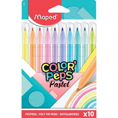 Maped Color'Peps pastel Felt-pens x10