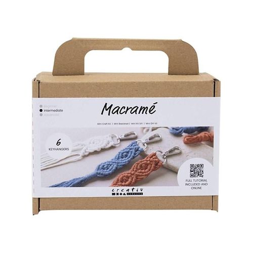 Creativ Company - Mini Hobbyset Macrame Keychains