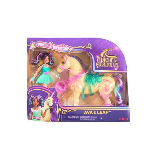 Unicorn Academy Doll & Unicorn V2 - Ava & Leaf