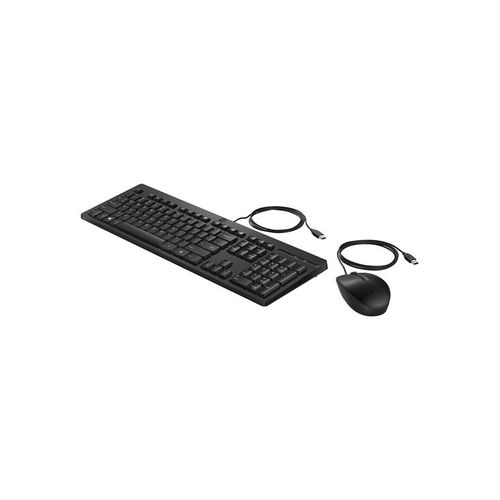 HP 225 - Tastatur & Maus Set - Englisch - Schwarz