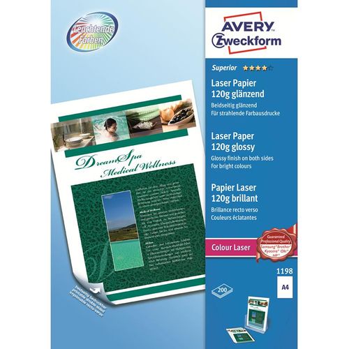 Avery Photopaper 120 g. superior glossy double sided