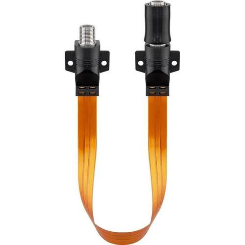 Pro Waterproof SAT window feed-through extremely flat (0.3 mm)