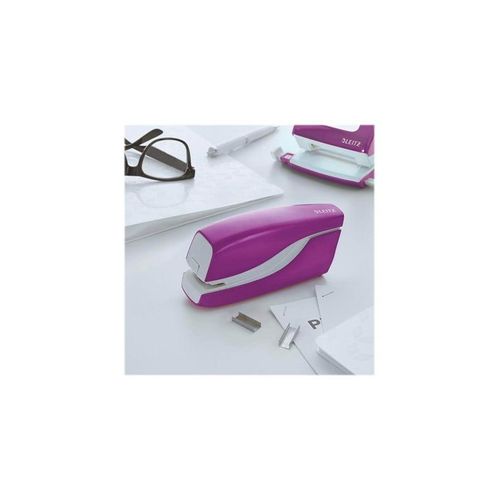 Leitz NeXXt WOW Elektrisches Heftgerät kontaktlos Violett