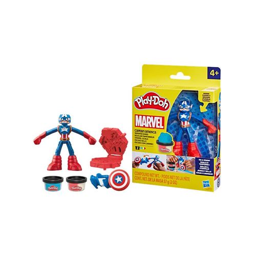Play-Doh Marvel Captain America Stempel-Schild
