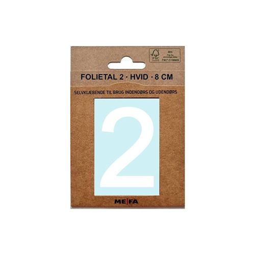 MEFA Foliennummer 2, Weiß