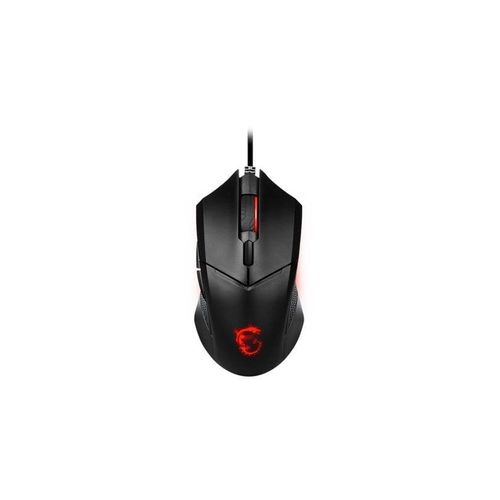 MSI Maus Clutch GM08 Gaming Maus Black USB - Maus (Schwarz)