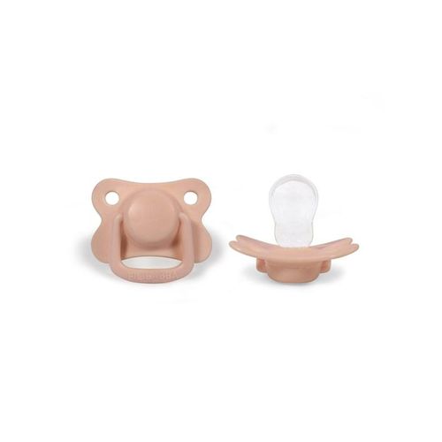 Filibabba Pacifiers 2-pack - Peach +6 months