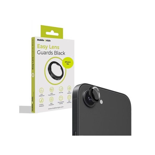 Mobile Origin Easy Lens guards black - iPhone 16e