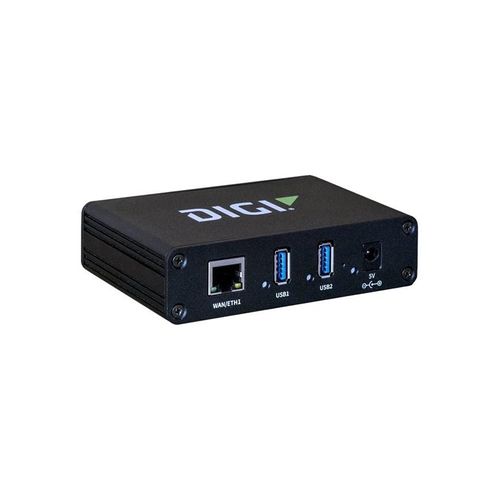 Digi AnywhereUSB 2 Plus USB-Hubs - USB 3.2 - 2 - Schwarz