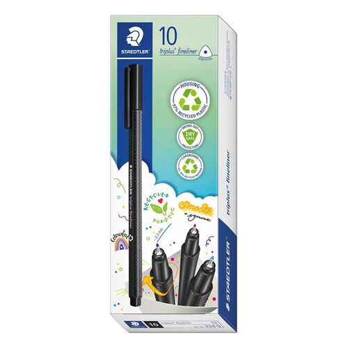 Staedtler Fineliner triplus rPP.10 pcs violet