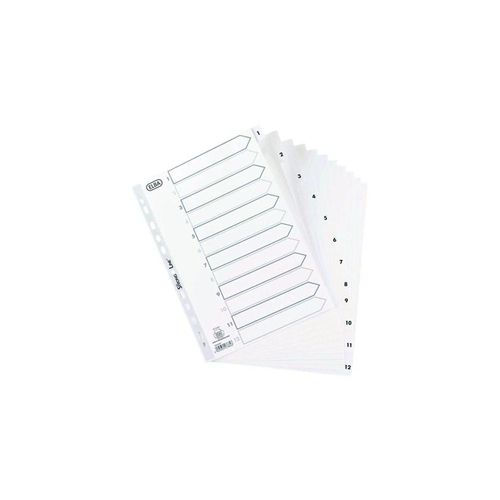 Oxford ELBA StrongLine - divider - for A4 - white