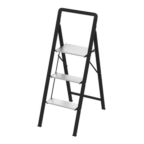 Home>it 3-rung step ladder height 113 cm H113 x W41 x thickness ONLY 4.8 cm