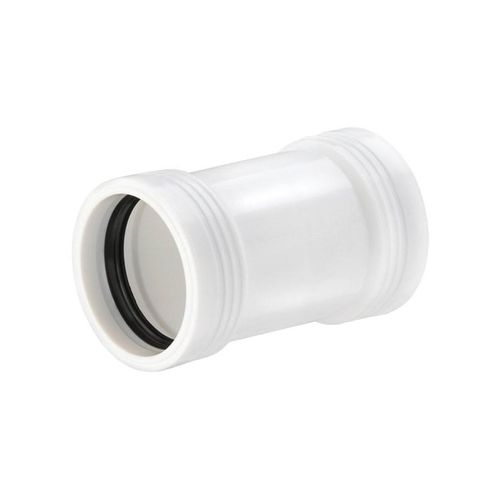 Wavin Wafix pp double socket sleeve ø40 mm white