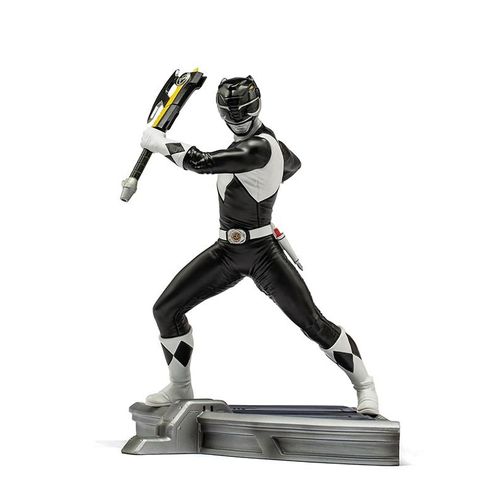 Iron Studios - Statue Black Ranger - Mighty Morphin Power Rangers - BDS Art Scale 1/10 - Figur