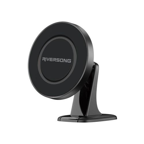 Riversong MagClip 03 Magnetic iPhone 12-15 Holder For Cars Black
