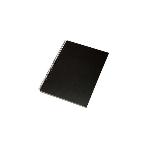 Esselte Notepad Memo Art A5 wire-o Ruled Black c