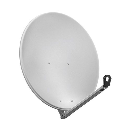 Pro 80 cm aluminium satellite dish light gray - for i