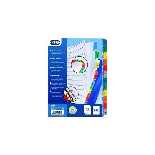 ELBA StrongLine - divider - for A4 - white