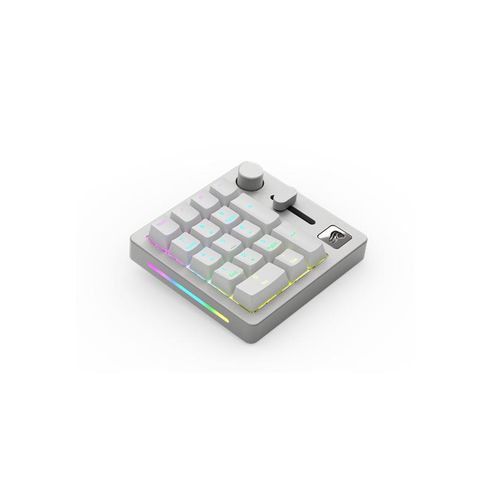 Glorious Numpad - Wireless - White Slate - Numpad - Universal - Weiss