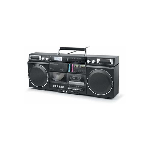 Muse M-380 GB - boombox - CD USB-host flash memory card Cassette Bluetooth - MP3 Spieler