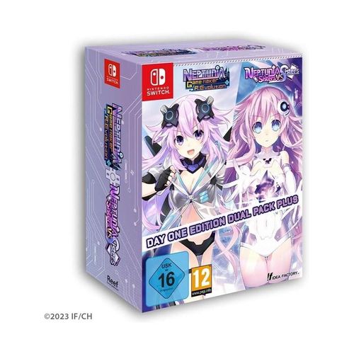 Neptunia Game Maker R:Evolution / Neptunia: Sisters VS Sisters (Day One Edition Dual Pack Plus) - Nintendo Switch - RPG - PEGI 12