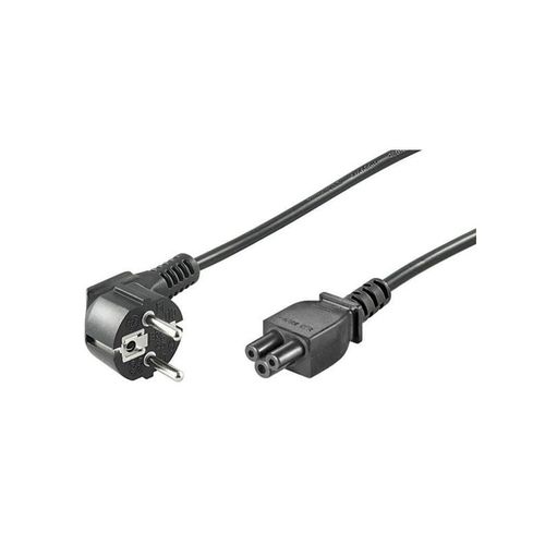 Pro Stromkabel C5 (Mickey Mouse) - Schwarz - 90° - 3 m