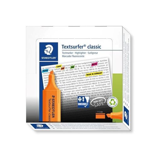 Staedtler Highlighter Textsurfer cl. 10 pcs orange