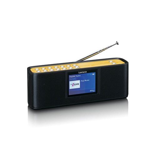 Lenco PDR-045BK - DAB+ radio with Bluetooth 5.0 - DAB+/FM - Stereo - schwarz