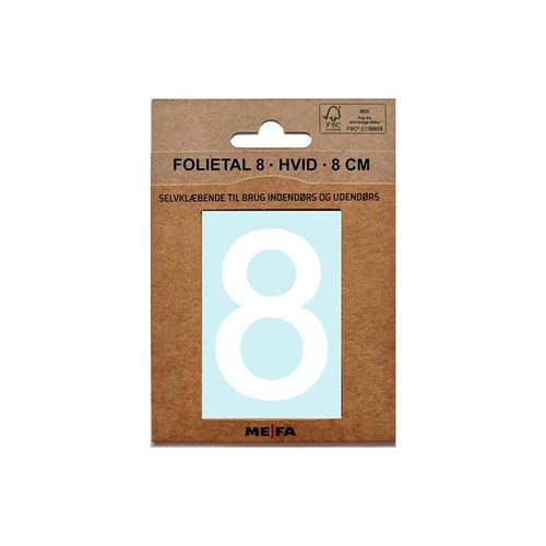 MEFA Foliennummer 8, Weiß