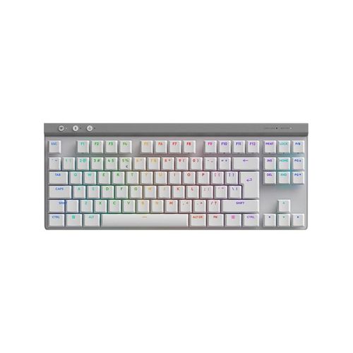 Logitech G515 LIGHTSPEED TKL - Tactile - Gaming Tastaturen - ohne Numpad - Englisch (US) - Weiss