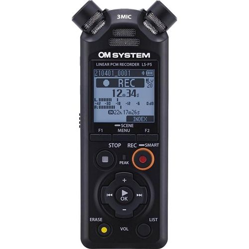 Olympus OM system LS-P5 Kit - voice recorder - MP3 Spieler 16 GB